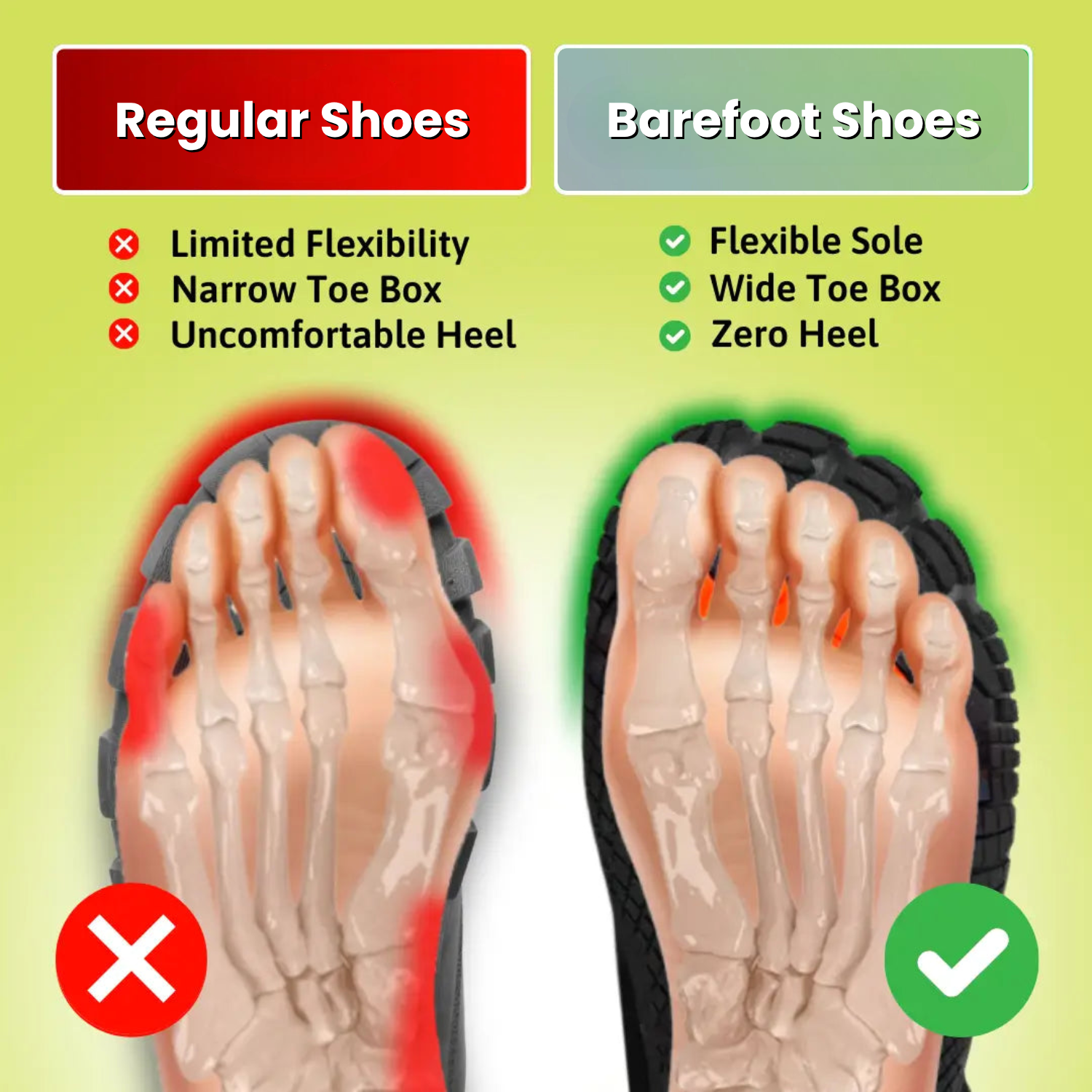MyComfeet™- Skin Pro with Copper Grounding Allround Barefoot Shoes